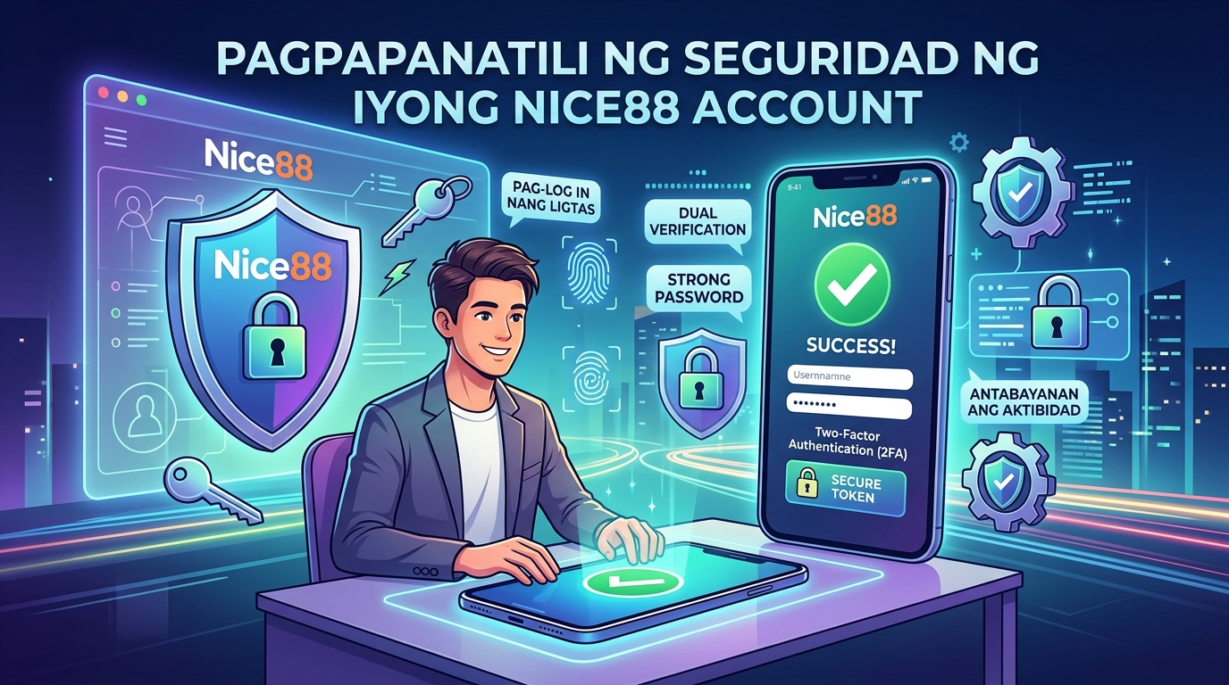 Pagpapanatili ng Seguridad ng Iyong Nice88 Account