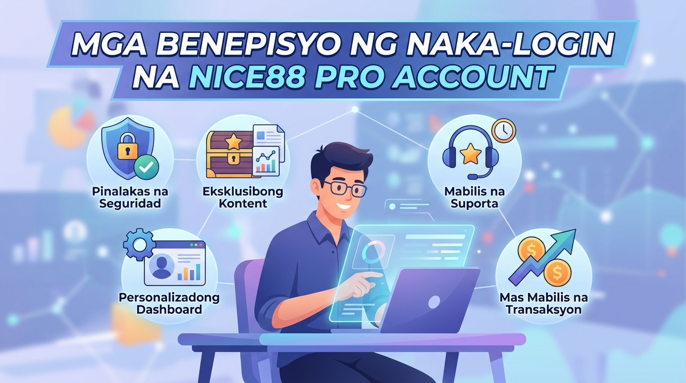 Mga Benepisyo ng Naka-login na Nice88 Pro Account para sa Nice88 Pro Login