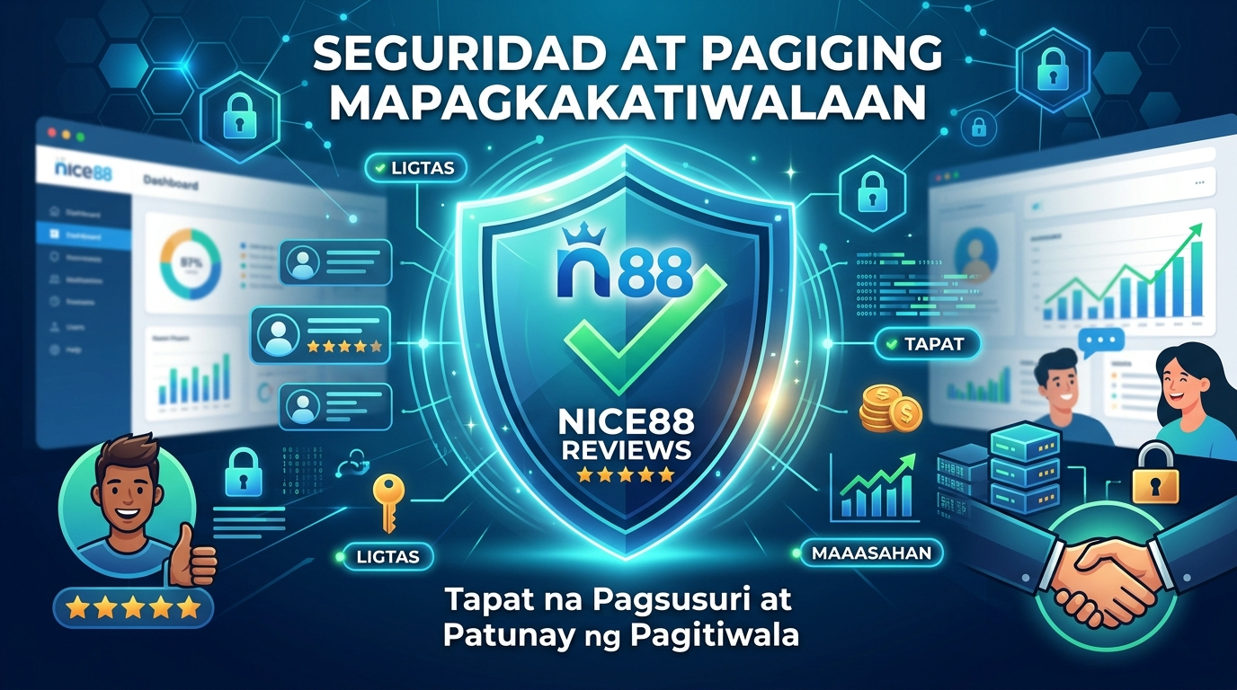 Seguridad at Pagiging Mapagkakatiwalaan ng Nice88